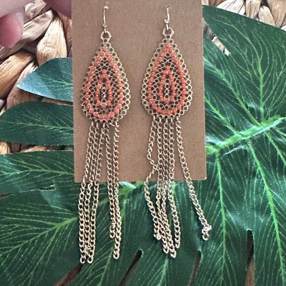 BOGO FREE BOHO CHAIN EARRINGS - Picture 3 of 5